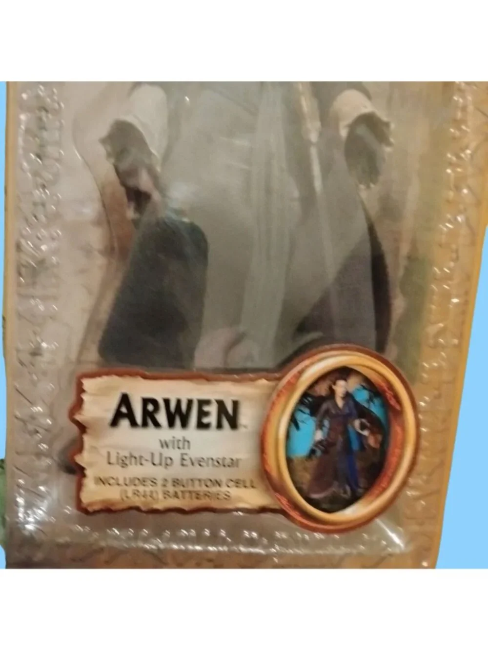 Lord of the Rings Arwen Light up Evenstar Figure 2003 ToyBiz 81390 New Sealed